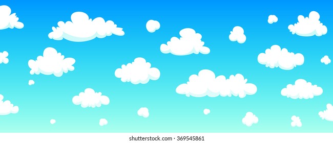 Cartoon Sky Background