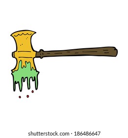 cartoon slayer axe