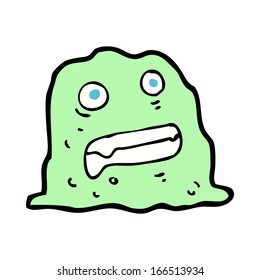 cartoon slime creature