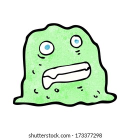 cartoon slime creature