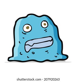 cartoon slime creature