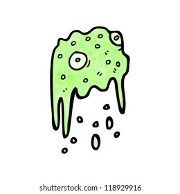 monstruo de la lima de dibujos animados