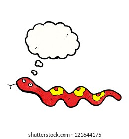 cartoon slithering snake