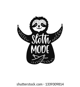 Download Sloth Black White Images Stock Photos Vectors Shutterstock