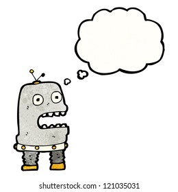 cartoon small robot