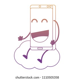 Cartoon smartphone design