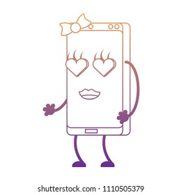 Cartoon smartphone design