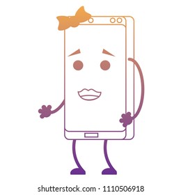 Cartoon smartphone design