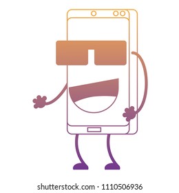 Cartoon smartphone design