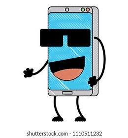Cartoon smartphone design