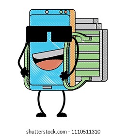 Cartoon smartphone design