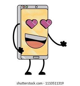 Cartoon smartphone design