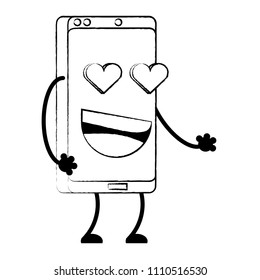 Cartoon smartphone design