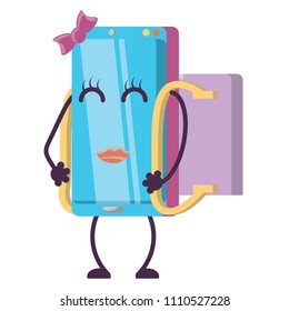 Cartoon smartphone design