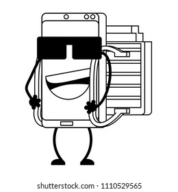 Cartoon smartphone design