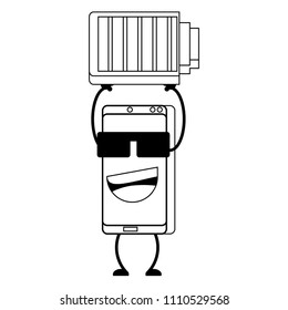 Cartoon smartphone design
