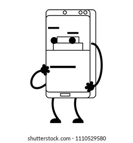 Cartoon smartphone design