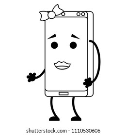 Cartoon smartphone design