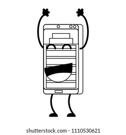 Cartoon smartphone design