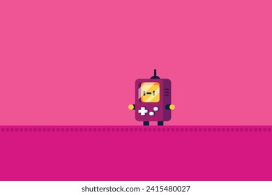 Cartoon smartphone mascot. Funny mobile phone character, smartphones screen with face legs and arms. Tablet gadget device display body constructor. Isolated vector illustration symbols bundle