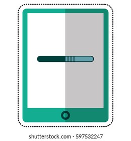 cartoon smartphone technology function device