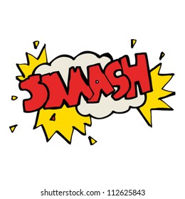 cartoon smash comic symbol