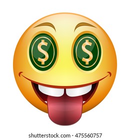 1,392 Money eyes emoji Images, Stock Photos & Vectors | Shutterstock
