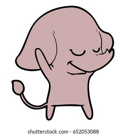 elefante sonriente