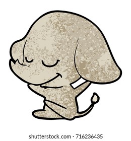elefante sonriente