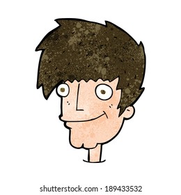 caricaturista sonriente