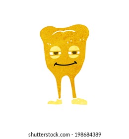 cartoon smiling tooth