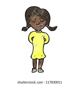 cartoon smiling woman