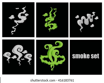  Cartoon Smoke Set