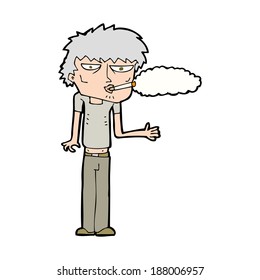 cartoon smoker