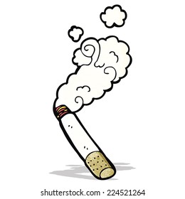 cigarrillo de fumar dibujos animados