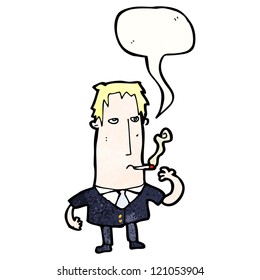 Cartoon-Raucher