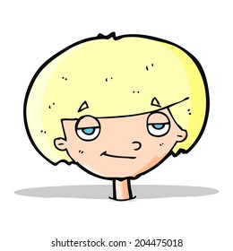 niño con aspecto de contrabando de dibujos animados