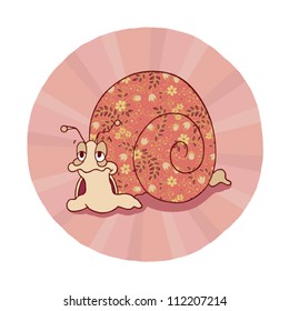 Cartoon snail