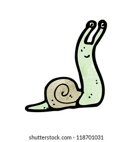cartoon snail
