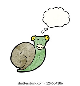 cartoon snail