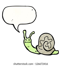 cartoon snail