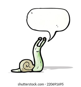 cartoon snail
