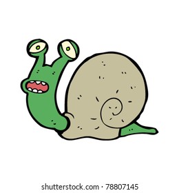 cartoon snail