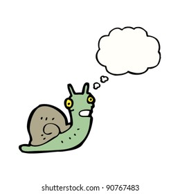 cartoon snail