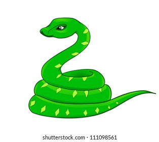 cartoon snake