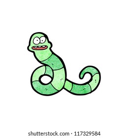 serpiente de dibujos animados
