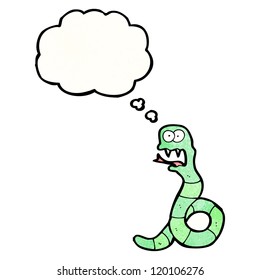 serpiente de dibujos animados