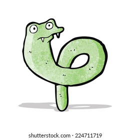 serpiente de dibujos animados