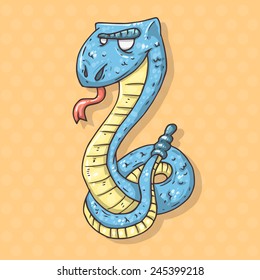 cartoon snake