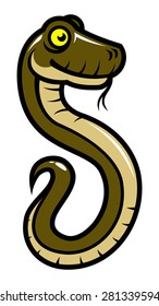Cartoon snake.